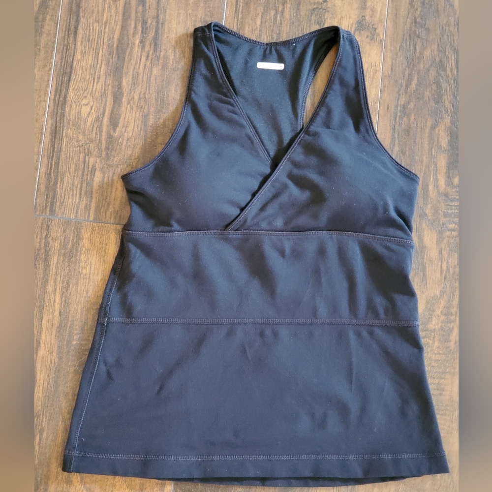 LULULEMON Black Wet Dry Warm Tank Top Size M